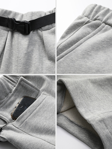 Pantalones cortos de verano para hombre, pantalones cortos deportivos informales de Color sólido para hombre, pantalones cortos holgados de moda al por mayor con diseño personalizado - Product Image 6