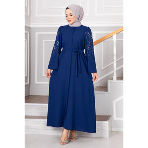 New Season <b>Women</b> Winter Islamic Clothing Abaya Dress <b>Kaftan</b> Tunic Dubai Muslim Islamic Fashion Turkish Made Islamic Dresses - Product Image 3