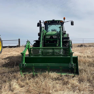 PROVEEDOR VERIFICADO DE CARGADORAS USADAS JOHN DEERE 6145M 640R 2018 con Garra - Product Image 4
