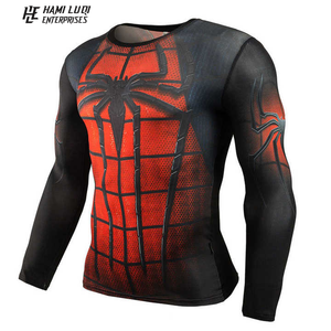 2025 Conception personnalisée de haute qualité pour hommes Rash Guard Polyester respirant Sublimation imprimé Premium vêtements de protection pour hommes - Product Image 4