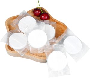 Travel Compressed <b>Towel</b> Tablets - Individually <b>Wrapped</b> Fast Soak & Disposables Cotton Ideal for Camping Hiking - Product Image 1