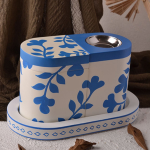 Estufa de aromaterapia de madera trapezoidal árabe de Oriente Medio al por mayor quemador de incienso mubkhar compatible con estilo árabe personalizado - Product Image 3