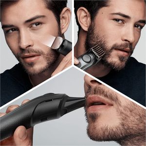Braun BT7350เครื่องโกนหนวดเคราสำหรับผู้ชายเครื่องเล็มหนวดเครา7เส้นการตั้งค่าความยาว39อุปกรณ์เสริม6ชิ้นเหมาะสำหรับใบหน้าและเครา BT7350 - Product Image 3
