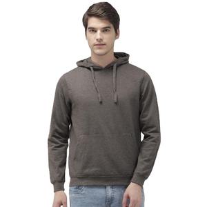 Haute qualité coton 100% coton épais thermique surdimensionné sweats à capuche polaire personnalisé blanc plaine hommes pull à capuche - Product Image 6