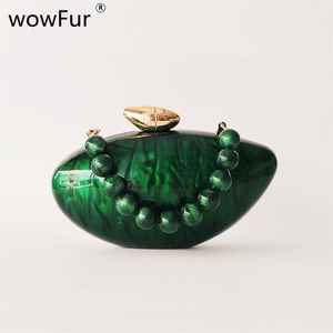 Sacs à main en résine tendance avec un style fantaisie, sac en résine de dernière génération et pochette en résine, boîte à main, pochette cosmétique, sacs et étuis - Product Image 1