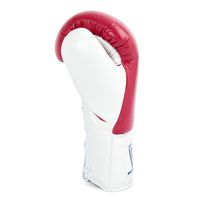 Guantes de Boxeo 'Winning' Personalizables de Alta Calidad con Cordones, Cuero Genuino, Dedos Completos, Correa de Muñeca Ajustable con Gancho, Artes Marciales