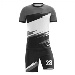 Uniformes de fútbol personalizados para adultos Última versión Diseño sublimado personalizado Jersey Team Wear - Product Image 5