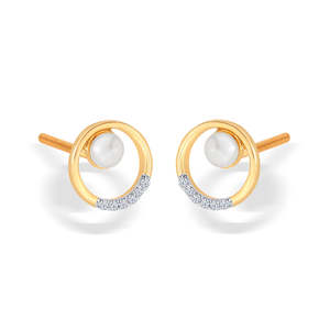 Pendientes de Aro con Diamantes de Corte Esmeralda en Oro de 14k, Oro Rosa, Oro Blanco o Oro Amarillo - Joyería de Compromiso Moderna - Product Image 3