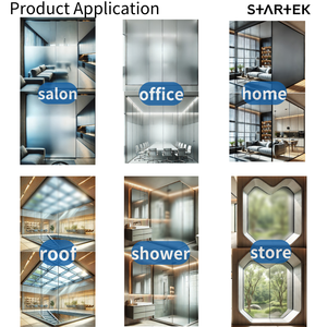 Custom PDLC Smart Glass <b>Window</b> for Office Building Privacy and Decorative Use - Product Image 1