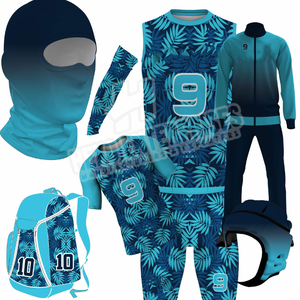 OEM Sport Plus Size XL Logotipo personalizado Transpirable 7v7 Uniforme Combo Kit Sublimación con diseño sostenible 7 V 7 Uniforme - Product Image 2