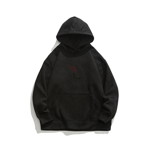Sudadera con Capucha Personalizada para Hombre, Tejido Grueso de Algodón y Felpa de Doble Capa, Bordada, Antipilling, 180g, Colores Personalizados - Product Image 4