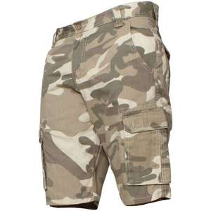 Kivotch Customized Premium Cargo Shorts For Men with 6 Pockets Solid Pattern Canvas Casual Style - Product Image 1