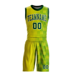 Nuevo Uniforme de Baloncesto Personalizable Unisex de Secado Rápido Antideslizante Reversible para Jóvenes, Hombres y Niños - Product Image 2