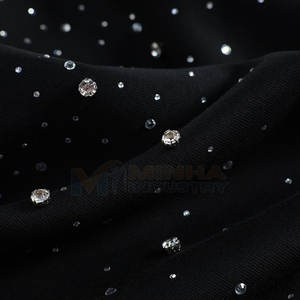 Nouveau design, sweats à capuche à manches longues avec strass, coton et polyester, prix de gros, sweats à capuche avec strass pour femmes - Product Image 4