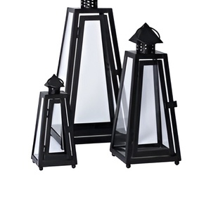 Nến hoàn thiện nhiều hình đèn lồng t 2024 đèn lồng kim loại thanh lịch chất lượng mới treo thiết kế màu vàng - Product Image 1