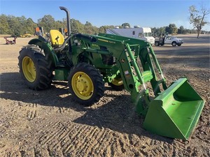 Tractores agrícolas Agricultura 2021 JOHN DEER 5075E Camiones tractores usados John Deer 90HP 95hp 100hp Tractor con cargador frontal - Product Image 3