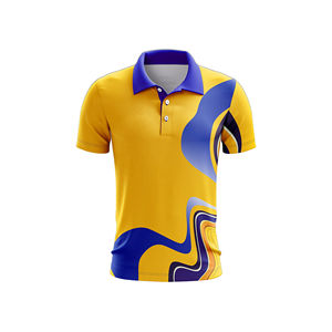 Gran oferta de camisetas de cricket de algodón para hombre, diseño de sublimación de secado rápido hecho a medida, ropa deportiva al mejor precio, la última camiseta de cricket - Product Image 2