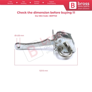 BDP740 Butée de porte arrière pour Tempra 159 Tipo 160 4/5 portes 46424566 - Product Image 5