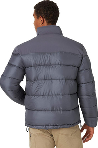 Veste d'hiver matelassée pour homme, fabriquée au Pakistan, personnalisée, écologique, 100% polyester, avec col montant, idéale pour l'extérieur - Product Image 2