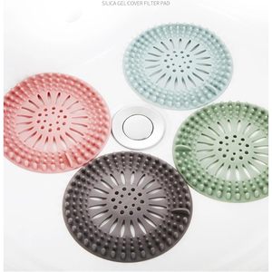 3 pezzi filtro capelli rosa Anti-intasamento serbatoio acqua bagno scarico a pavimento schermo filtro lavello di scarico 3 pezzi - Product Image 6