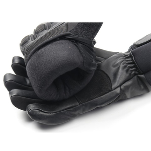 Gants de moto de course personnalisés en cuir pleine fleur, imperméables, compatibles écran tactile, protection intégrale pour sports de plein air, fermeture éclair - Product Image 3