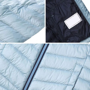Por encargo de los hombres al aire libre a prueba de viento cálido Puffer chaqueta de invierno de calidad superior acolchado de invierno Puffer Chaquetas OEM - Product Image 6