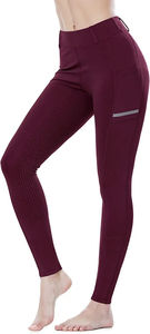 Leggings équestres nouvelle mode femmes léger taille haute collants pantalon Double boucle impression équitation vêtements équestres - Product Image 2