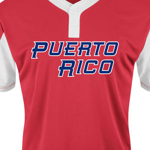 Impresión personalizada por sublimación barato al por mayor OEM béisbol dos botones camisetas superventas uniforme de béisbol - Product Image 4