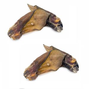 Tratamiento para masticar suave con orejas de buey de búfalo orgánico natural para perros-Estilo animal - Product Image 2
