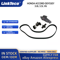 Linkteco - Kit de Correa de Distribución y Accesorios con Bomba de Agua para HONDA ACCORD ODYSSEY 3.0L 3.5L V6 2000-2018 TKH002