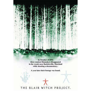 Carte postale avec le design moderne du Blair Witch Project, en papier, pour utilisation murale - Product Image 1