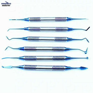 Kit de Instrumentos de Relleno Dental de Composite de Marca Personalizada, 6 Casetes de Acero Inoxidable, Azul, Aprobado por CE e ISO, Ecológico, Polvo de 5g, Ems - Product Image 2