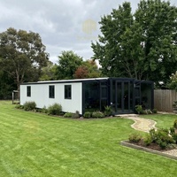 Vendeur vérifié haute performance : Maison préfabriquée extensible à double aile de 80 m² (40 pieds) pour l'Australie