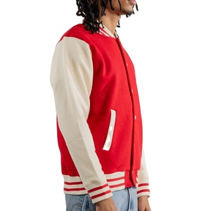 Vestes varsity tendance pour hommes avec logo, pour un usage décontracté, manches longues, style scolaire, universitaire, mode hiver. - Product Image 3