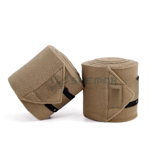 Envolturas antideslizantes para Polo de caballo Vendaje de lana Premium para protección de piernas y comodidad Envolturas/vendajes de polo de caballo duraderos OEM - Product Image 4