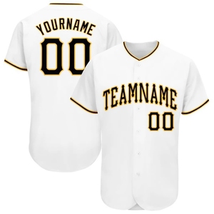 Camisetas de Béisbol Lisas Baratas al por Mayor, Cuello en V, Casuales, Gruesas, Sublimadas, Uniformes de Béisbol, Accesorios para Softbol - Product Image 2