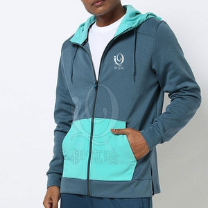 Sudaderas con cremallera para hombre superventas 2025, gran oferta, sudaderas con capucha con cremallera para hombre mezcladas con algodón básico - Product Image 1