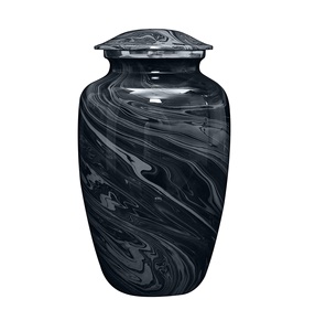 2025 nouvelles urnes funéraires en métal de qualité élégante écologique nouveau Design urne de crémation des cendres humaines - Product Image 1