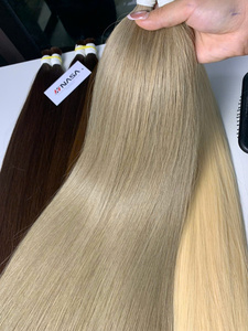 Extensiones de Cabello Humano Virgen Vietnamita de Lujo Premium, Ondulado Profundo, Súper Doble Trama, 100g, Precio al por Mayor, Todos los Colores, 60cm - Product Image 2