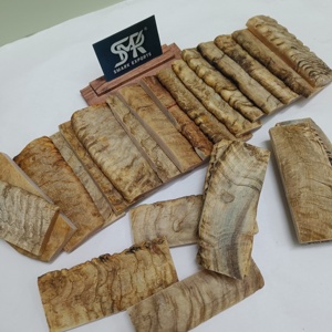 Écailles de corne de mouton de ram naturelles de qualité supérieure, écologiques, pour la fabrication de manches de couteaux, matériau brut durable fait à la main, personnalisable - Product Image 5