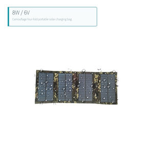 Panel Solar Plegable de Camuflaje de 8W 6V para Carga Portátil - Product Image 2