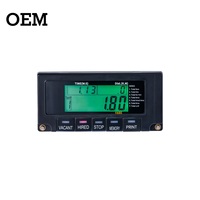 Medidor de Taxi Multifunción LED DG V7-23 de Alto Brillo, Nuevo, Velocímetro Intuitivo con Pantalla LCD, Conexión RS232, 1 Año de Garantía