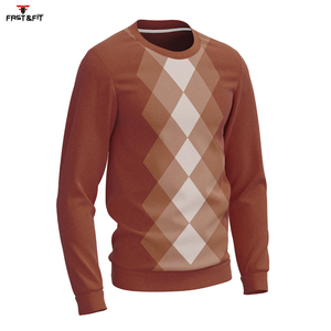 Pull d'hiver pour homme de haute qualité, design imprimé personnalisé, devant tissé, respirant, nouveau style, en solde - Product Image 3