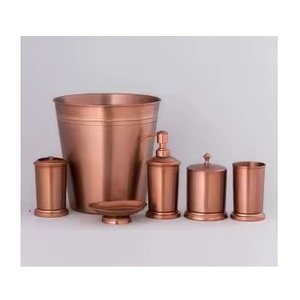 Exclusive Design Gold Finished Metal <b>Bathroom</b> <b>Set</b> With Superior Quality Customized Size and Shape <b>Bathroom</b> <b>Accessories</b> - Product Image 3