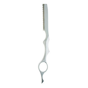 Professional Barber Stainless Steel <b>Single</b> <b>Blade</b> Shaving <b>Razor</b> - Product Image 3