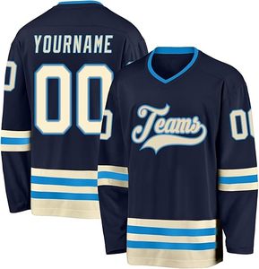 Maillot de hockey sur glace personnalisé OEM 2025 Uniforme d'équipe de qualité supérieure Vêtements de sport à sublimation Chemise de jeu de qualité professionnelle Fournisseur en gros - Product Image 2
