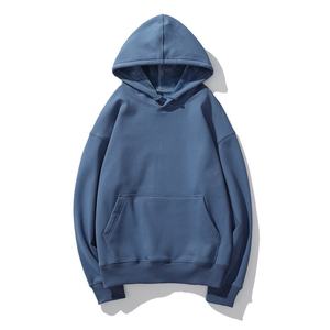 Custom logo High Quality Streetwear 500 Gsm 100% Cotton Fleece <b>Thick</b> Heavyweight Heavy Pullover Oversized <b>Hoodies</b> <b>Men</b> - Product Image 1