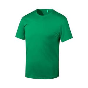 ออกแบบใหม่ขายส่งโลโก้ที่กําหนดเองเสื้อ T ฤดูร้อนที่กําหนดเองผ้าฝ้าย T เสื้อผู้ชายสีเขียวรอบคอเสื้อยืด - Product Image 4