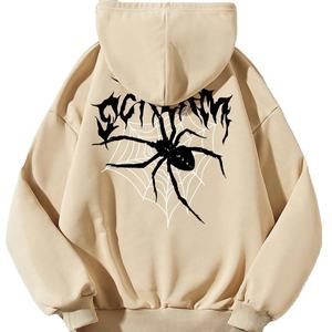 เสื้อฮู้ดผู้หญิงแบบหูรูดลายกราฟิกแบบมีฮู้ดสำหรับสตรีทเสื้อสเว็ตเชิ้ต - Product Image 1