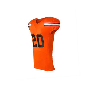 Uniforme de football américain léger de meilleure conception à prix bon marché uniforme de football américain de sublimation de plusieurs couleurs à chaud - Product Image 5